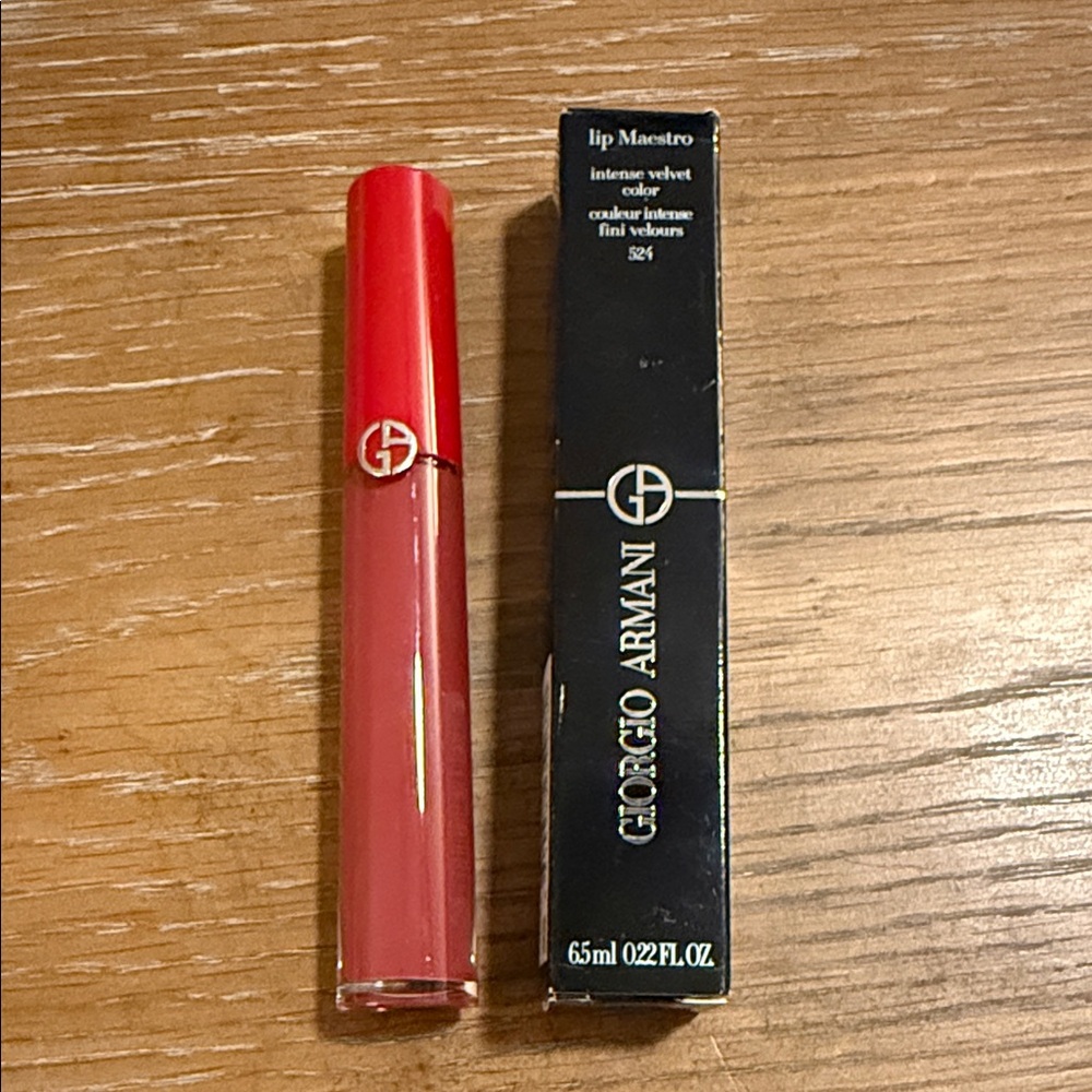 Giorgio Armani Lip Maestro - Intense Velvet Lip Color in Rose Nomad 524